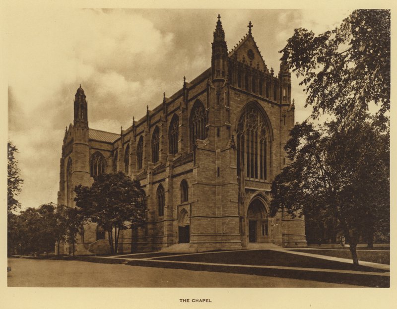 Universidade de Princeton: A Capela (foto a p/b) de American Photographer (after)