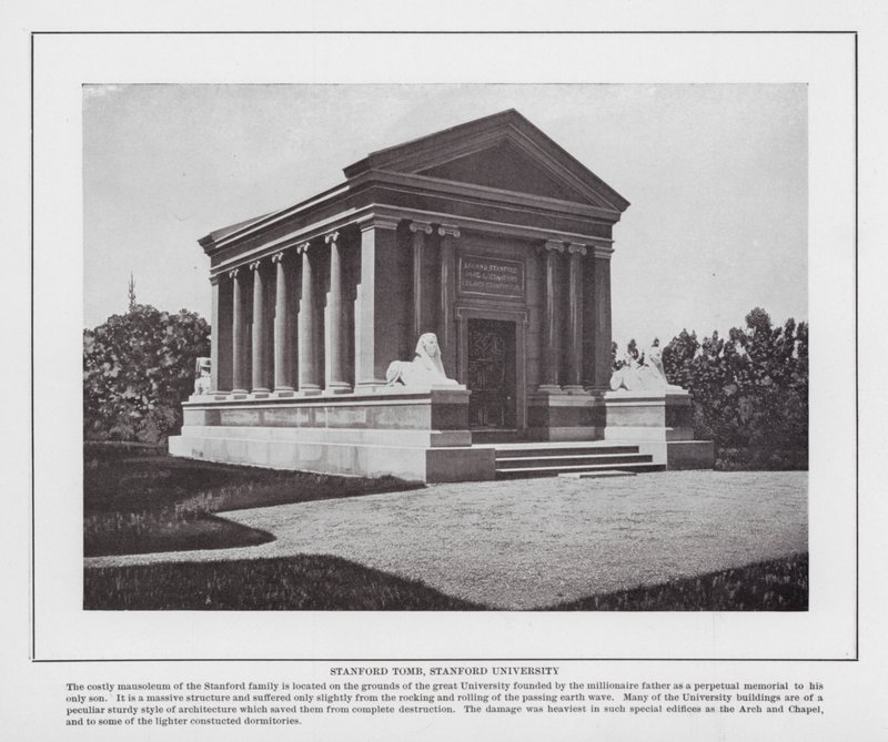 São Francisco: Stanford Tomb, Universidade de Stanford (foto a p/b) de American Photographer (after)