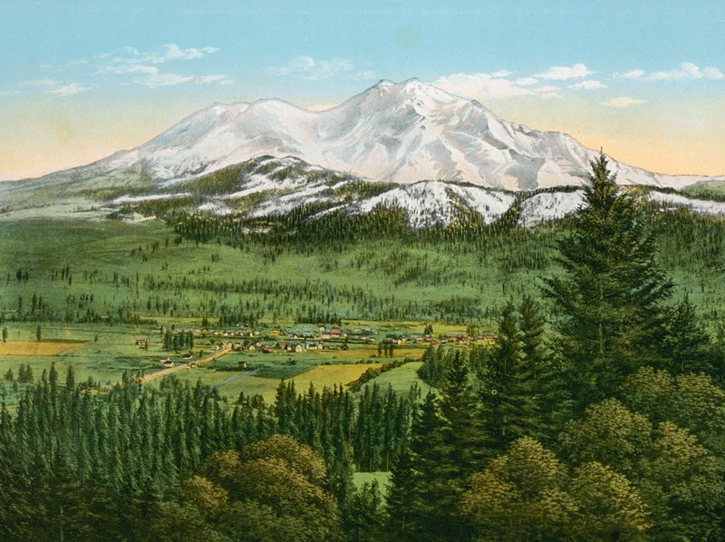 Sisson na Base do Monte Shasta (foto) de American Photographer (after)