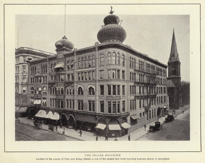 Springfield, Massachusetts: O Edifício Fuller (foto a p/b) de American Photographer (after)