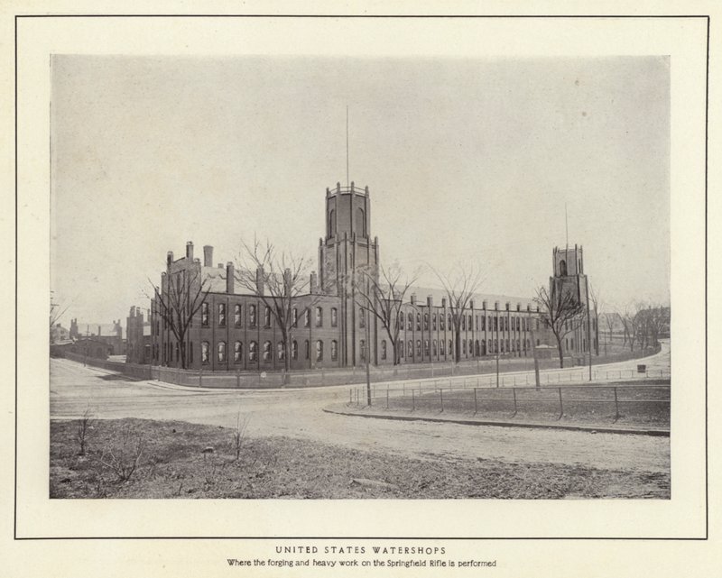 Springfield, Massachusetts: United States Watershops (foto a p/b) de American Photographer (after)