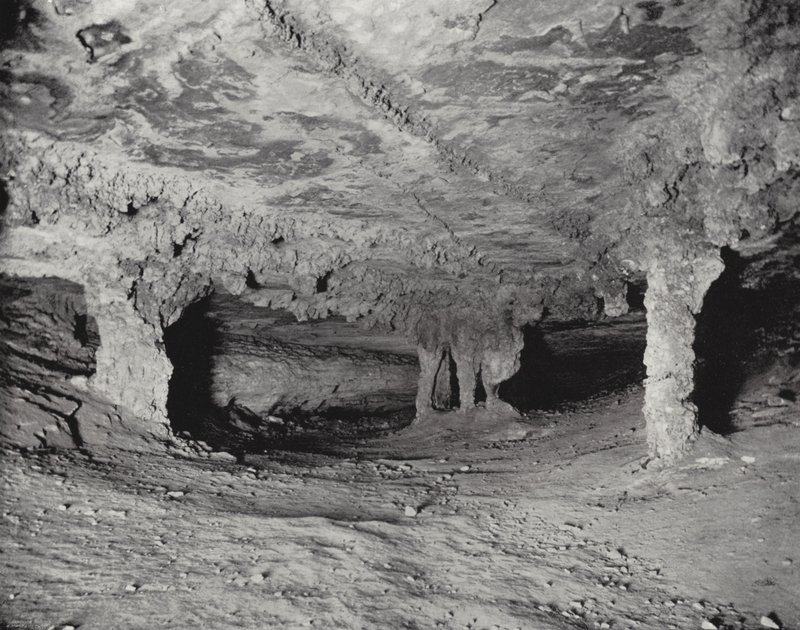 The Bridal Chamber, Mammoth Cave, Kentucky (foto a p/b) de American Photographer (after)