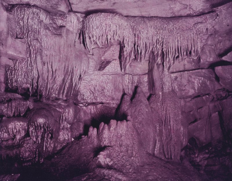 O Trono, Caverna Wyandotte (foto a p/b) de American Photographer (after)