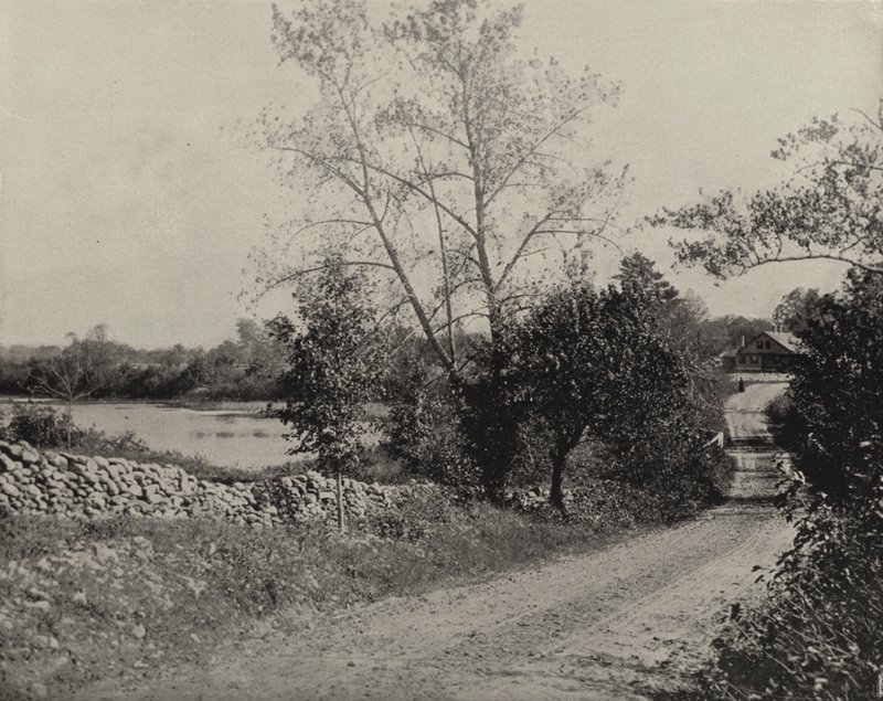 Windham Frog Pond, Windham, Connecticut (foto a p/b) de American Photographer (after)