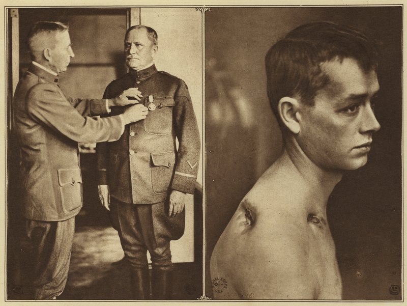 América na Primeira Guerra Mundial: Era especialmente apropriado que o Major General C H Martin comandasse a 90ª Divisão no Exército de Ocupação, pois ele havia treinado seus esplêndidos oficiais de reserva em Leon Springs, Soldado Absalom Gunther, 43ª Com de American Photographer