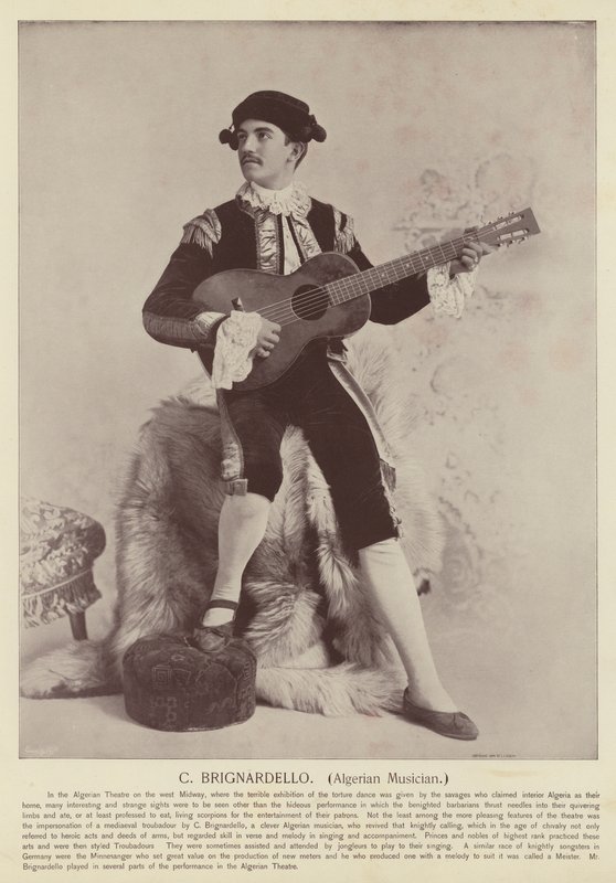 C Brignardello, músico argelino de American Photographer