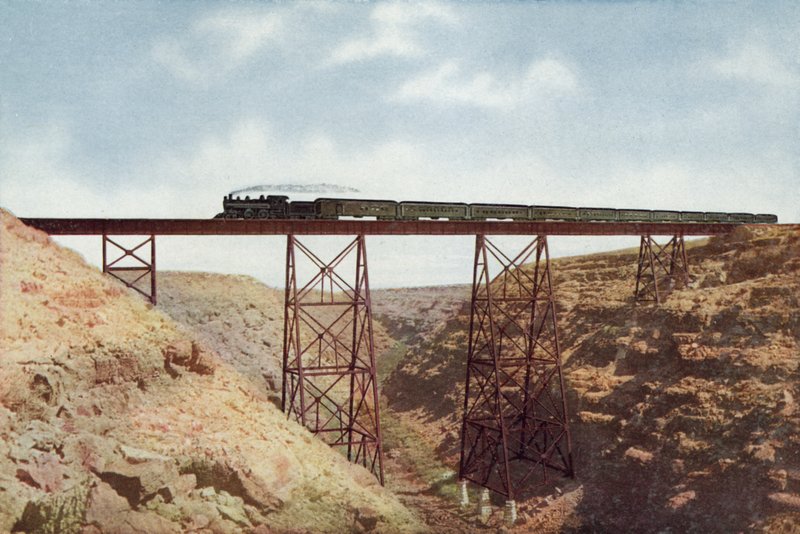 Canyon Diablo, Arizona (foto colorida) de American Photographer