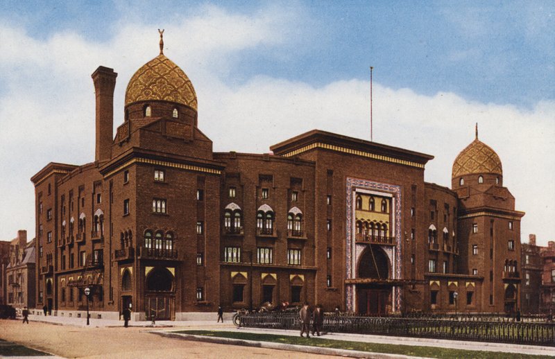 Chicago: Templo de Medinah, AAONMS, Cass, Ohio e Ontário (fotografia a cores) de American Photographer