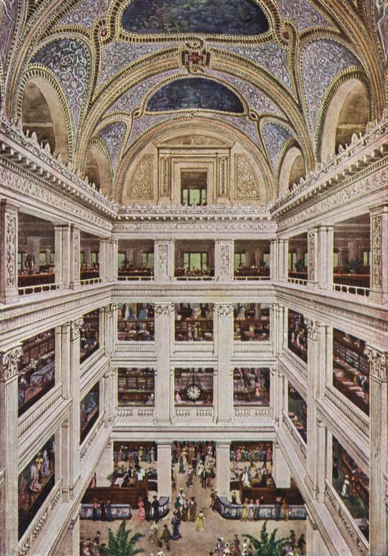 Chicago: Cúpula em mosaico Tiffany Loja de retalho Marshall Field