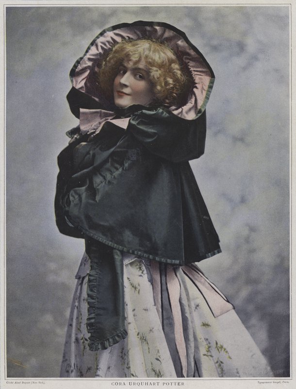 Cora Urquhart Potter, atriz americana (foto colorida) de American Photographer