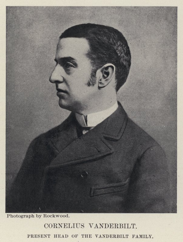 Cornelius Vanderbilt (foto a p/b) de American Photographer