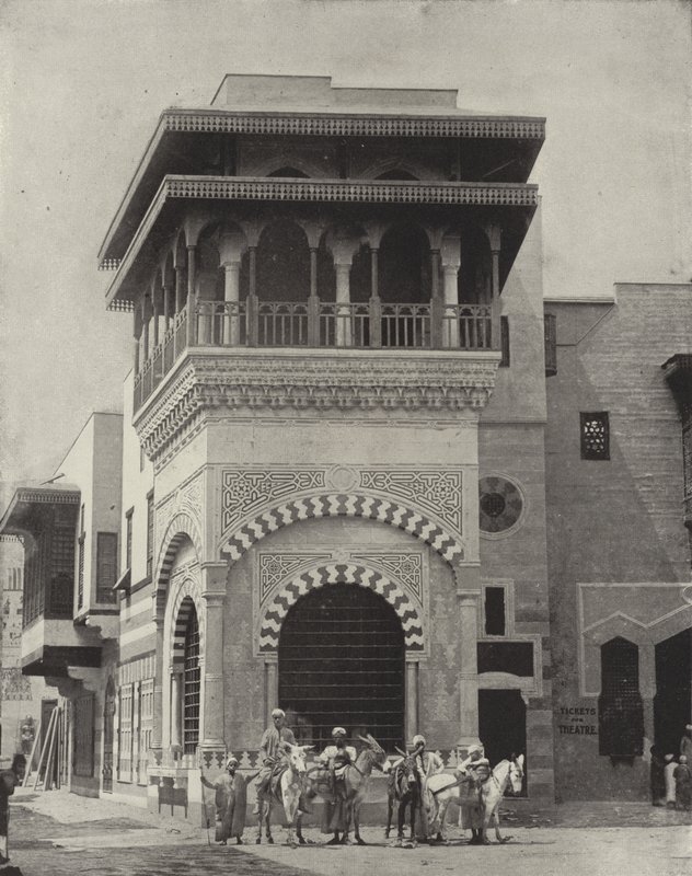 Rapazes de burro na rua do Cairo de American Photographer