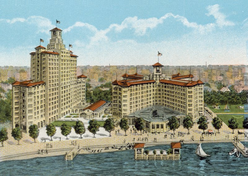 Edgewater Beach Hotel (foto colorida) de American Photographer