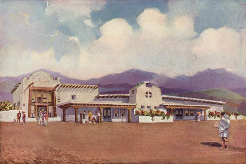 El Ortiz, Lamy, Novo México (foto colorida) de American Photographer
