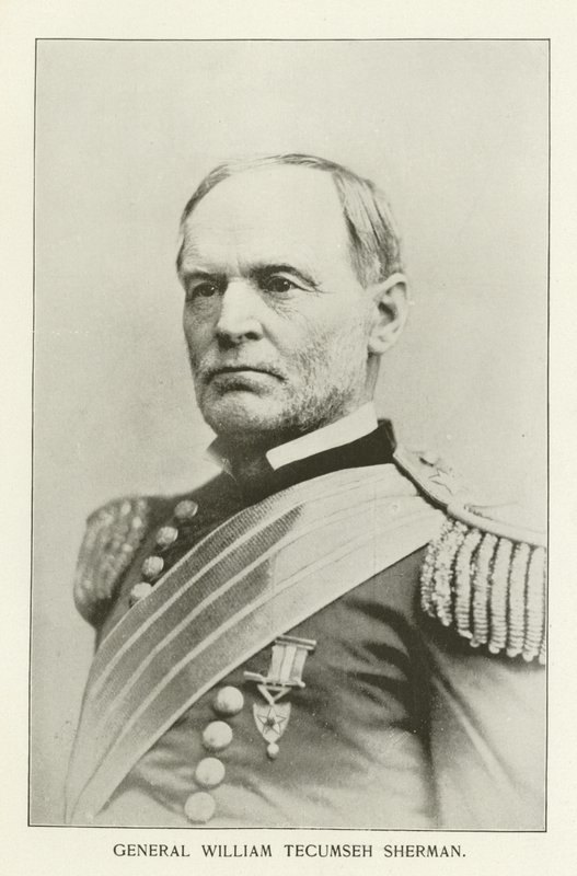 General William Tecumseh Sherman (fotografia em preto e branco) de American Photographer