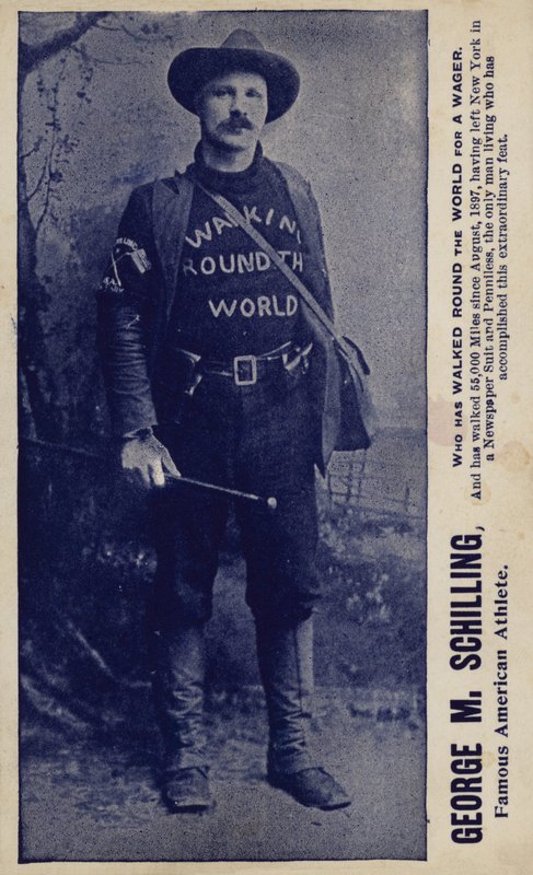 George M Schilling, famoso atleta americano (fotografia a preto e branco) de American Photographer