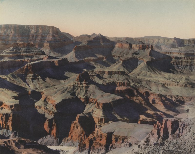 Grand Canyon do Arizona: Vista do Grand (fotografia a cores) de American Photographer