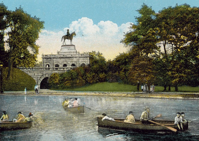 Grant Monument, Lincoln Park (foto colorida) de American Photographer