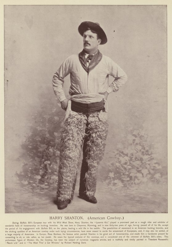 Harry Shanton, cowboy americano de American Photographer