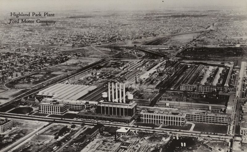 Planta de Highland Park, Ford Motor Company, Detroit, Michigan de American Photographer