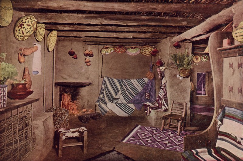 Interior Hopi House, Grand Canyon, Arizona (foto colorida) de American Photographer