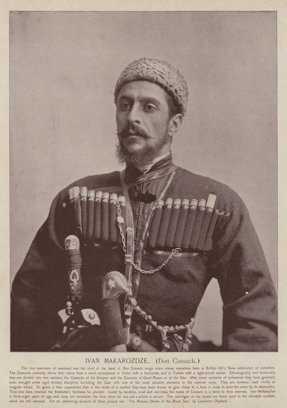 Ivan Makarozdze, Don Cossack de American Photographer