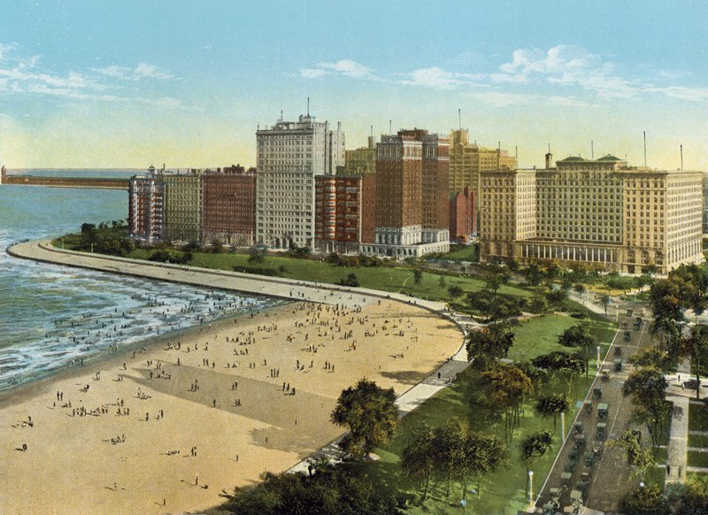 Lake Shore Drive (foto colorida) de American Photographer