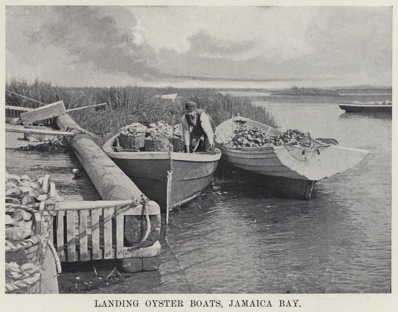 Barcos Ostra Landing, Jamaica Bay (foto a p/b) de American Photographer