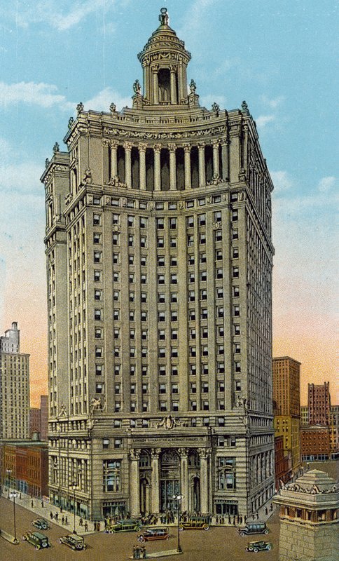 Edifício da Companhia de Garantia e Acidentes de Londres (foto colorida) de American Photographer