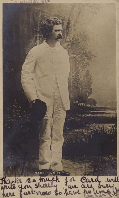 Mark Twain (1835-1910), escritor americano de American Photographer
