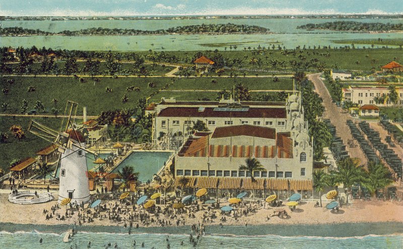 Miami, Florida, c 1925: Casino de Miami Beach (fotografia a cores) de American Photographer