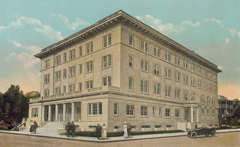 Miami, Florida, c 1925: Edifício YMCA (fotografia a cores) de American Photographer