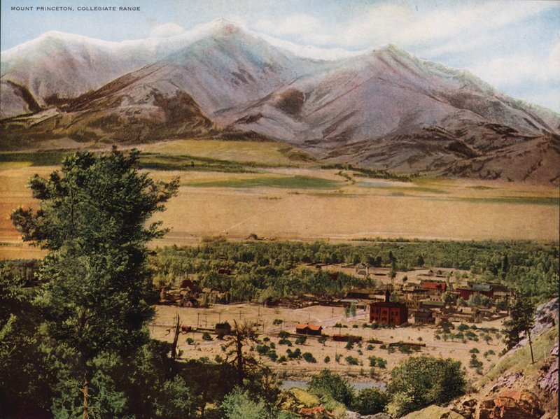 Monte Princeton, Collegiate Range (fotografia a cores) de American Photographer