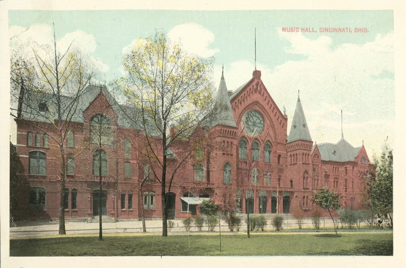 Music Hall, Cincinnati, Ohio (fotografia a cores) de American Photographer