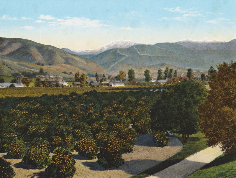 "Old Baldy" de Pomona Valley (fotografia a cores) de American Photographer