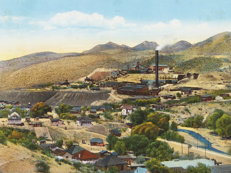 Old Dominion Mine and Smelter, Globe, Arizona (fotografia a cores) de American Photographer