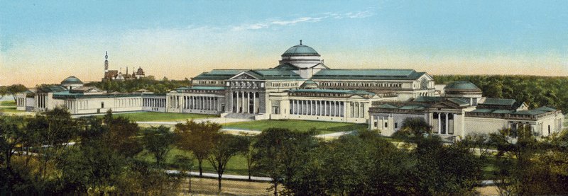 Museu Old Field em Jackson Park (foto colorida) de American Photographer