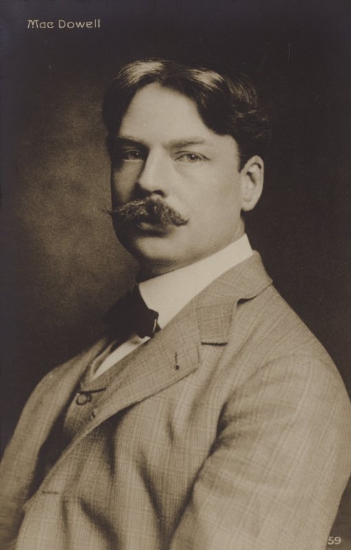 Retrato de Edward MacDowell de American Photographer