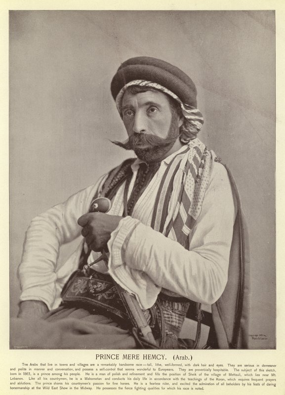 Príncipe Mere Hemcy, árabe de American Photographer
