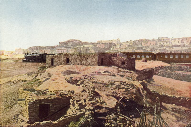 Pueblo de Laguna, Novo México (foto colorida) de American Photographer