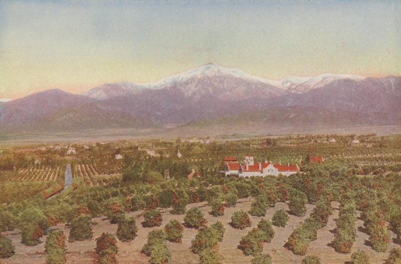 Redlands, Califórnia, Vista de Smiley Heights (fotografia colorida) de American Photographer
