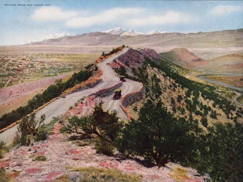 Skyline Drive e Canon City (fotografia a cores) de American Photographer