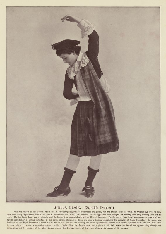 Stella Blair, dançarina escocesa de American Photographer