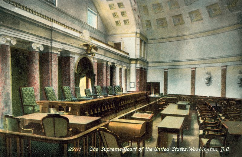 Supremo Tribunal dos Estados Unidos, Washington, DC, EUA (fotografia a cores) de American Photographer