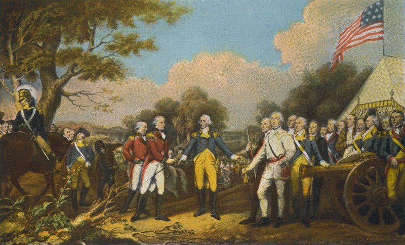 Rendição de Burgoyne, Saratoga de American Photographer