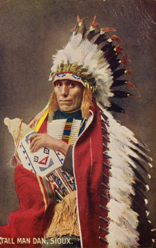 Tall Man Dan, Sioux (foto) de American Photographer