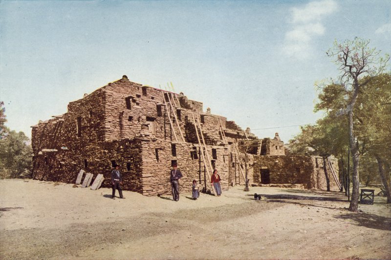A Casa Hopi, Grand Canyon, Arizona (foto colorida) de American Photographer