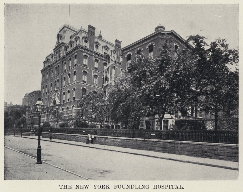 The New York Foundling Hospital (foto a p/b) de American Photographer
