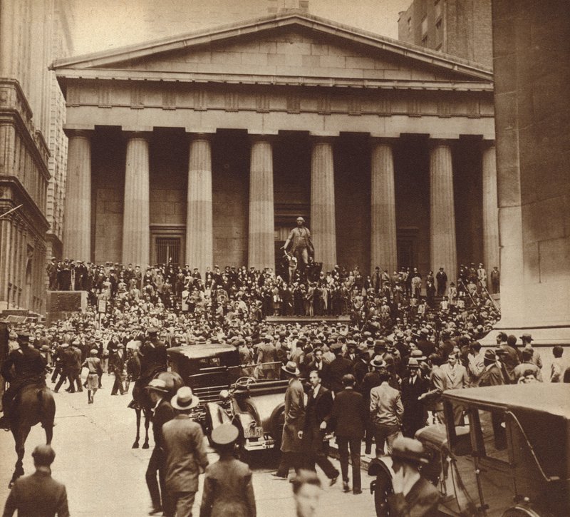 A queda de Wall Street de American Photographer