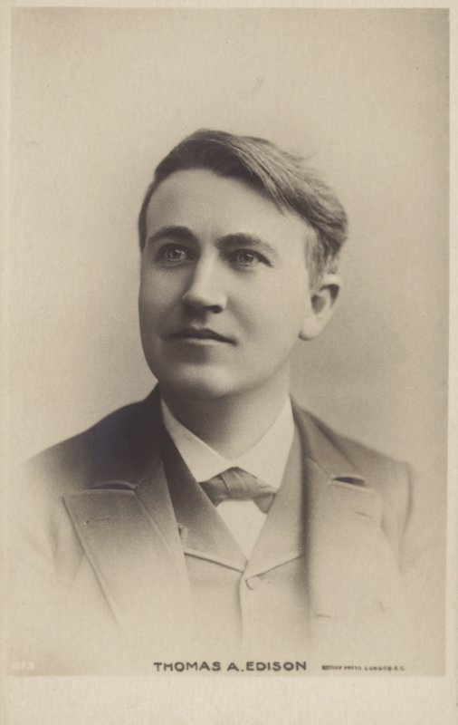 Thomas Edison (1847-1931), inventor americano de American Photographer